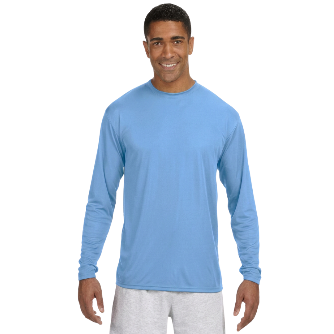 Unisex Polyester Performance Long Sleeve