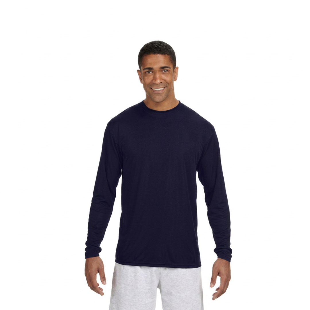 Unisex Polyester Performance Long Sleeve