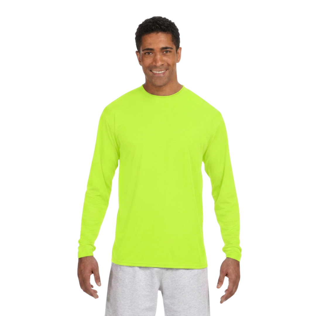 Unisex Polyester Performance Long Sleeve